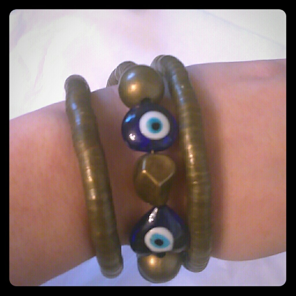 Evil Eye Wrap Bracelet❤👁‍🗨❤